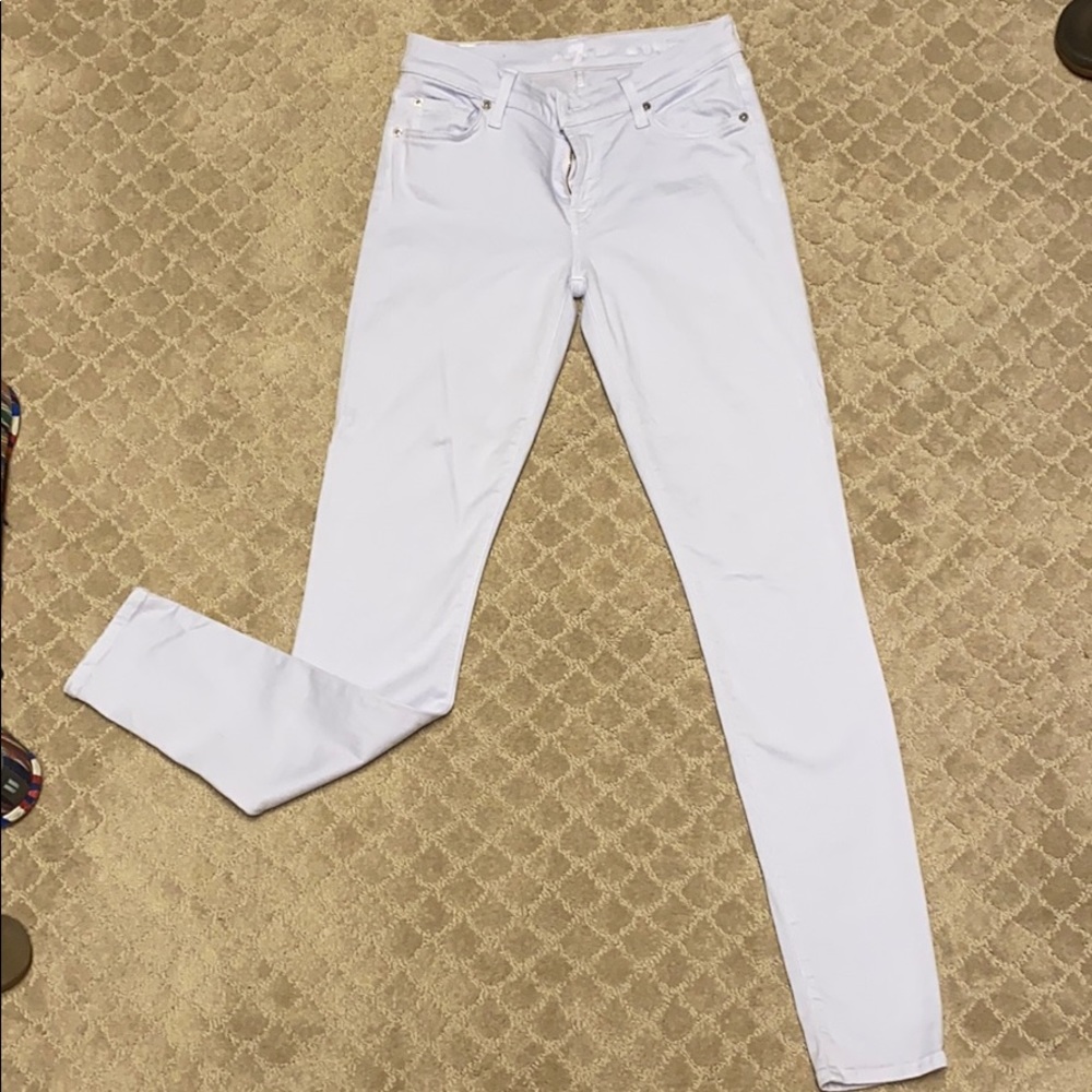 7 for all Mankind - skinny jean - very light blue